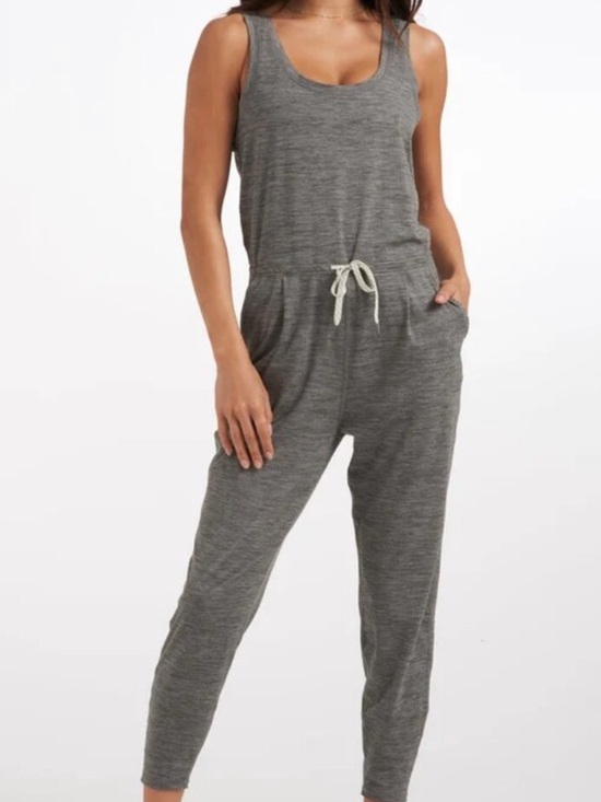 Vuori Pants - Vuori Lux Harem Jumpsuit
Sleeveless Lightweight Heather
Gray Medium xs